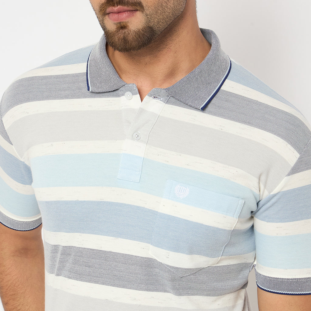 Duke Urban Men Half Sleeve Cotton Tshirt (LF7350)