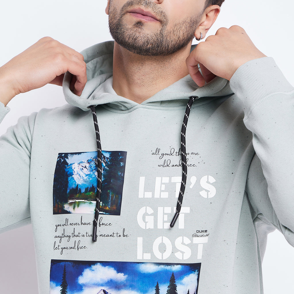 Duke Urban Men Hooded Sweatshirt (LF6275)