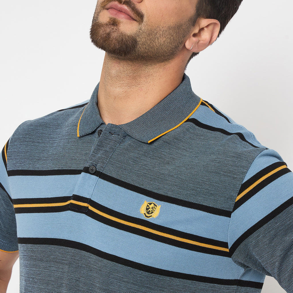 Duke Urban Men Half Sleeve Cotton Tshirt (LF7353)