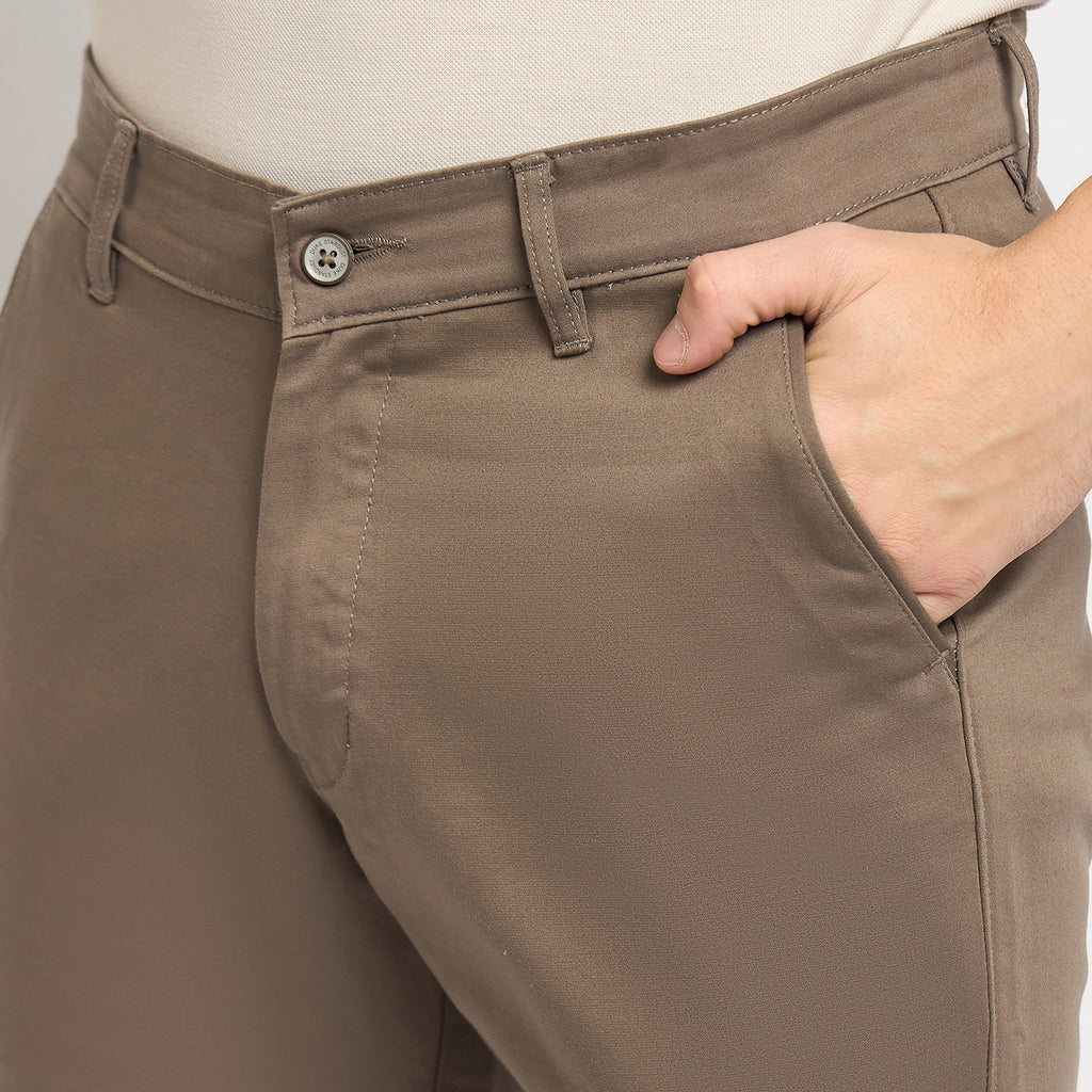 Duke Urban Men Flatfront Narrowfit Chinos Trousers (SDT4585)