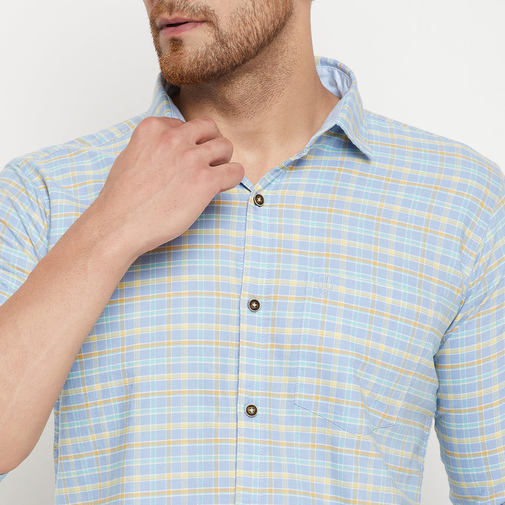 Duke Urban Men Full Sleeve Cotton Shirt (SDO5CKOP)