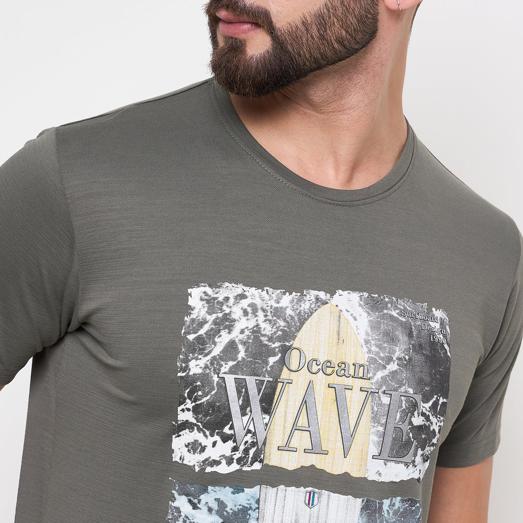 Duke Urban Men Half Sleeve Cotton Tshirt (LF7225)