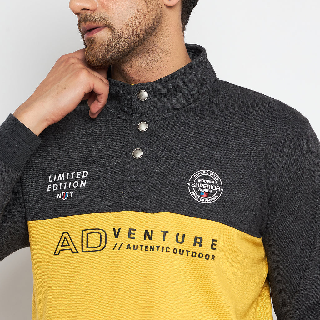 Duke Urban Men High Neck Sweatshirt (LF6131)