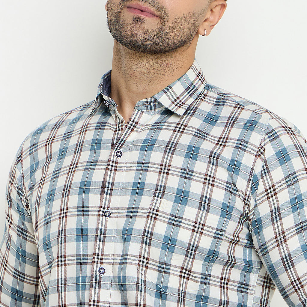 Duke Urban Men Full Sleeve Cotton Shirt (SDO8CKH)