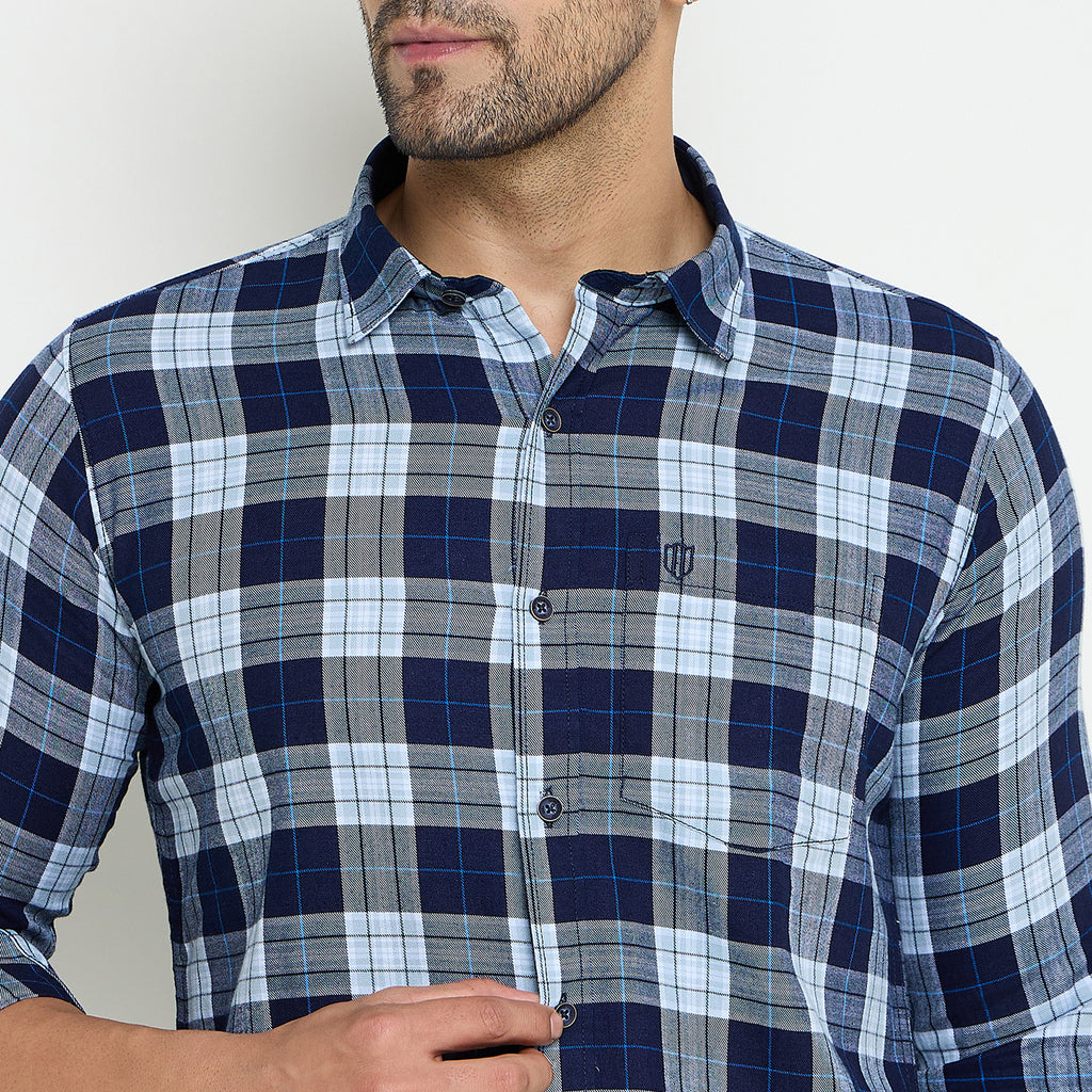 Duke Urban Men Full Sleeve Cotton Shirt (SDO7CKI)