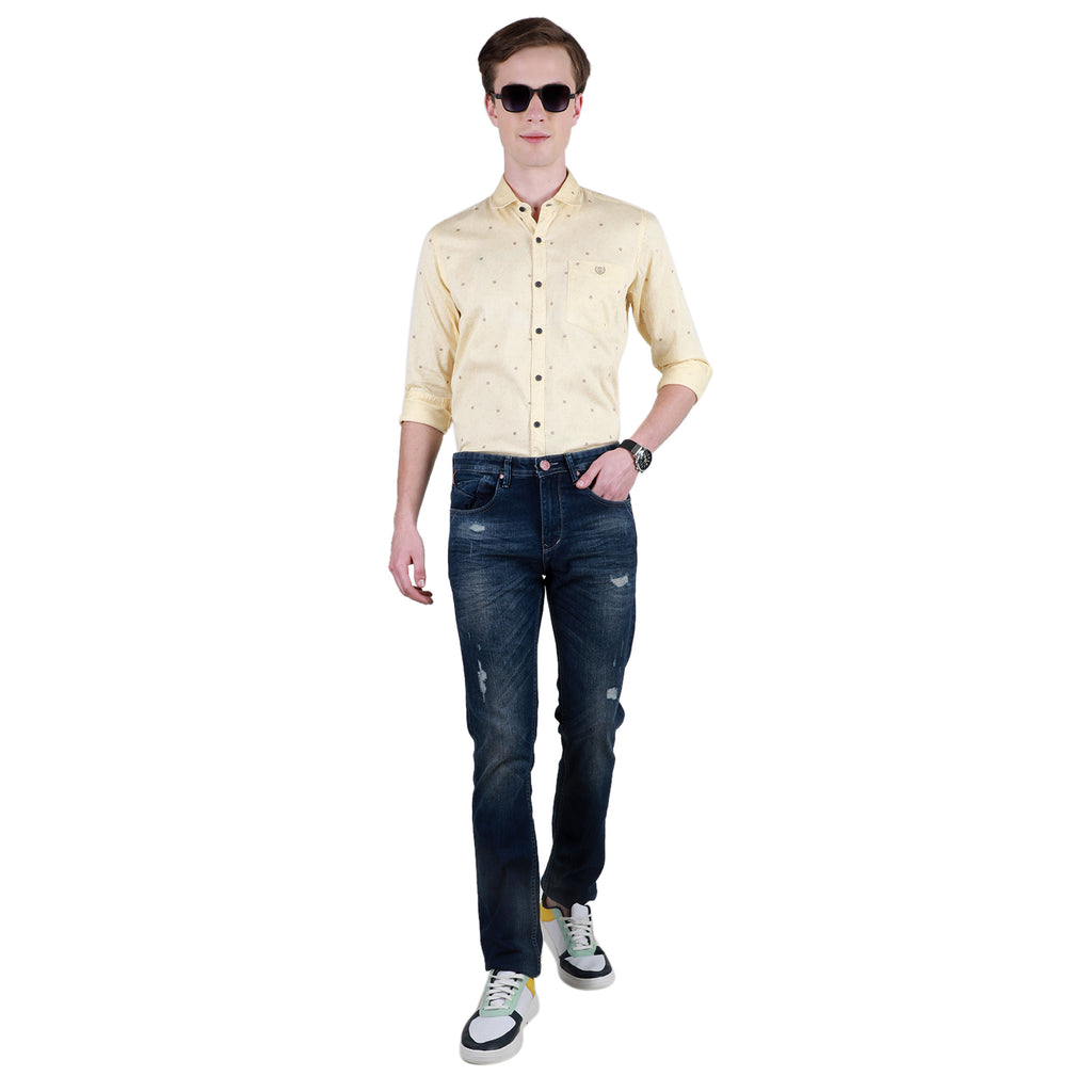 Duke Urban Men Full Sleeve Cotton Shirt (SDO3PRTC)