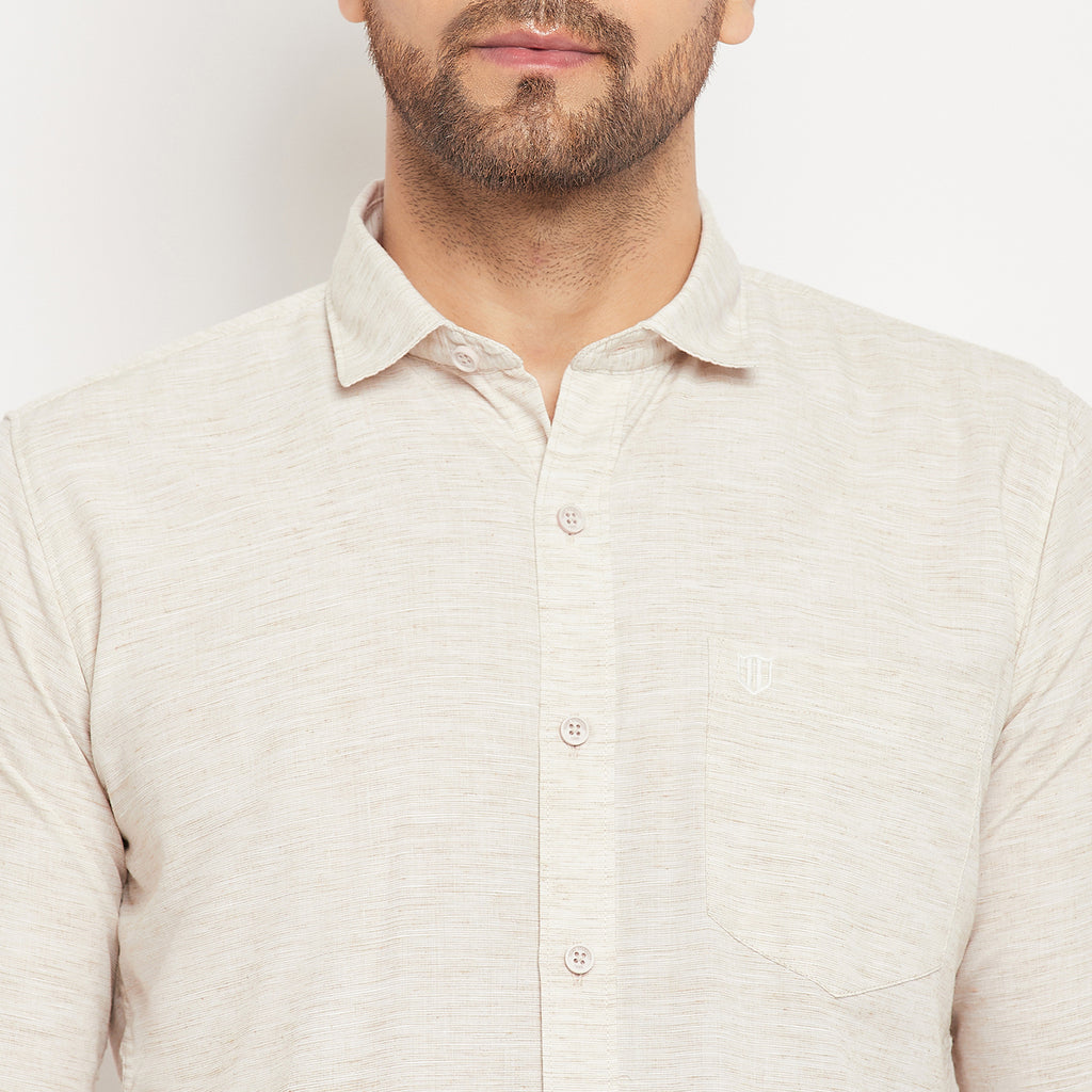Duke Urban Men Full Sleeve Cotton Shirt (SDO8PLCB)