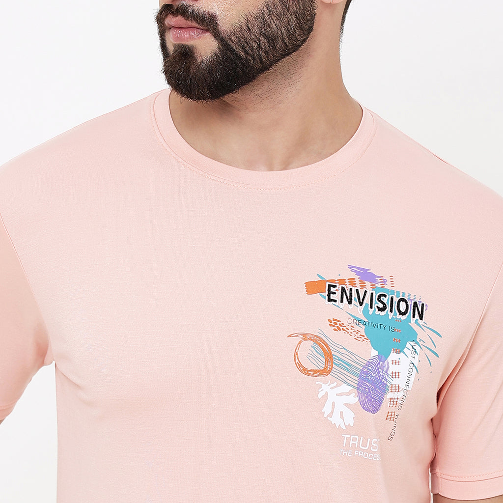 Duke Urban Men Half Sleeve Cotton Tshirt (LF7154)