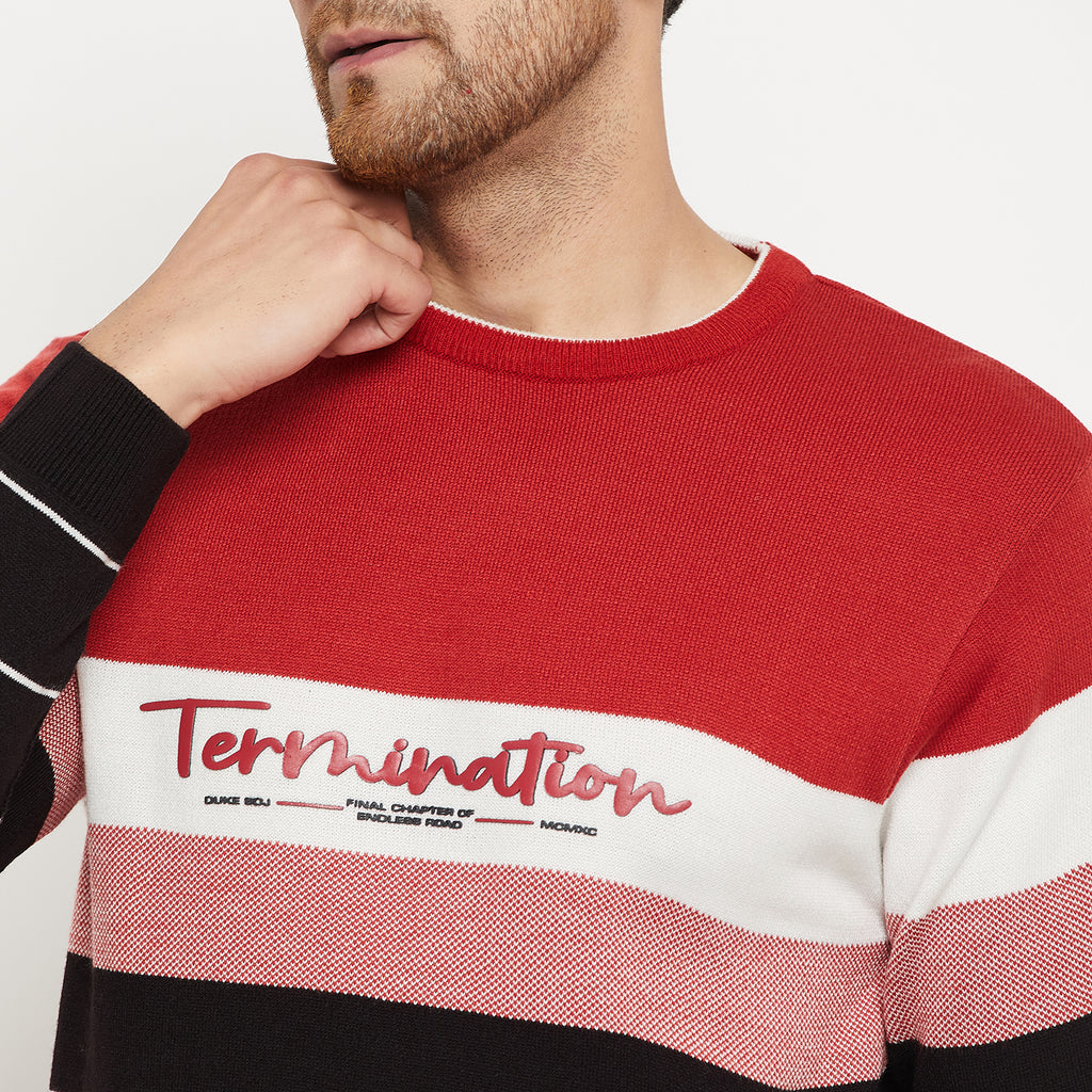 Duke Urban Men Full Sleeve Round Neck Pullover (SDS2103)