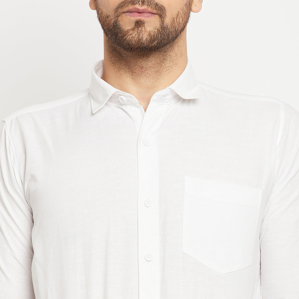 Duke Urban Men Full Sleeve Cotton Shirt (SDO8PLCB)