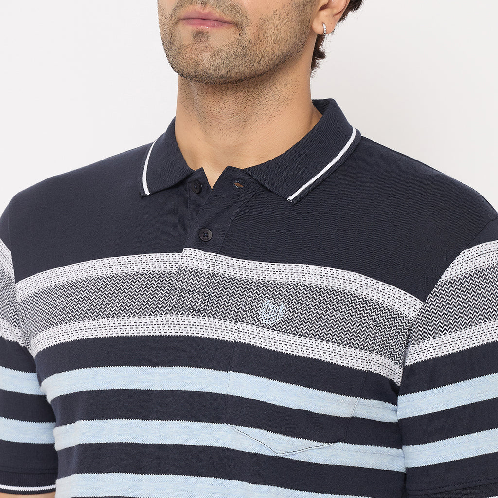 Duke Urban Men Half Sleeve Cotton Tshirt (LF7211)