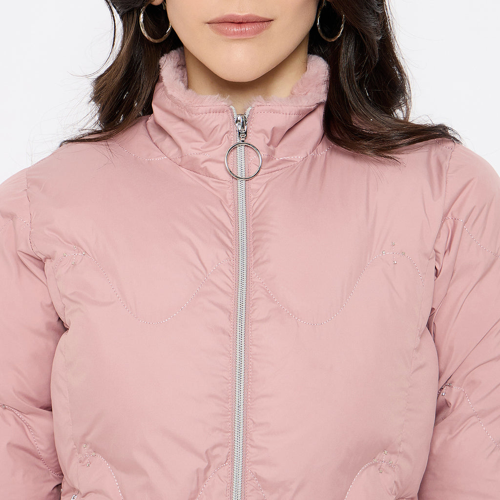 Duke Urban Women Full Sleeve Quilted Jacket (SDZ4133)