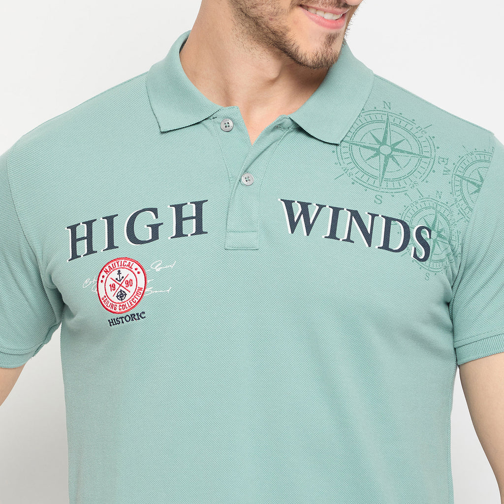 Duke Urban Men Half Sleeve Cotton T-shirt (LF7107)