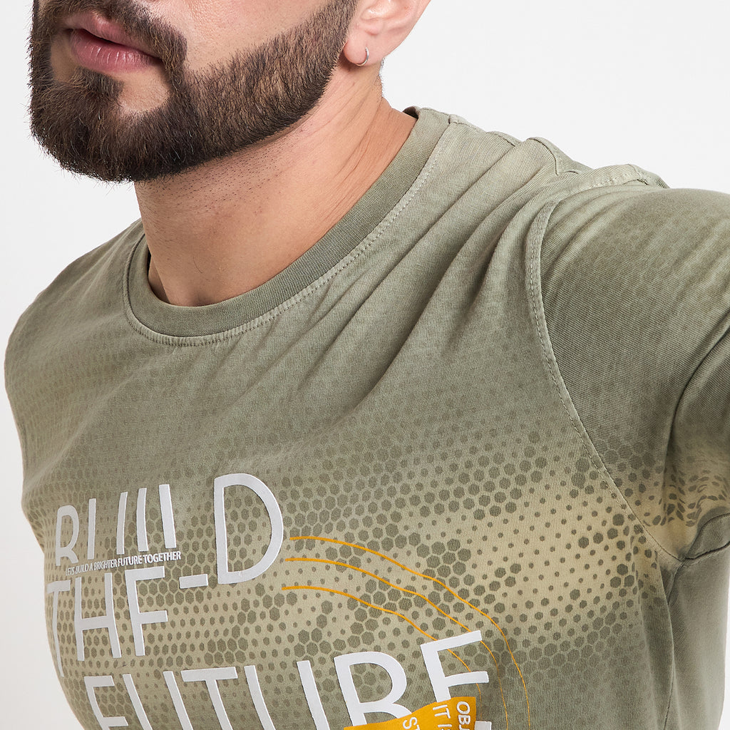 Duke Urban Men Half Sleeve Cotton Tshirt (LF7135)