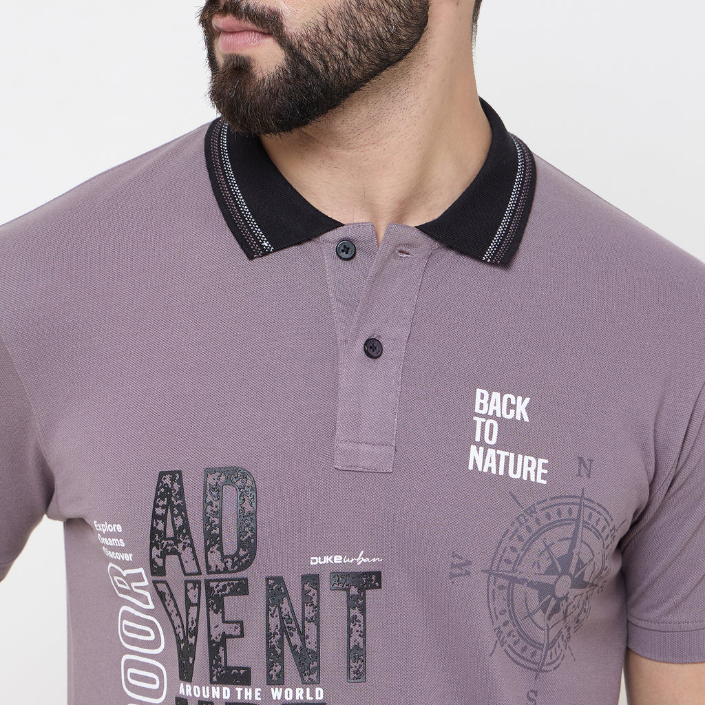 Duke Urban Men Half Sleeve Cotton Tshirt (LF7150)