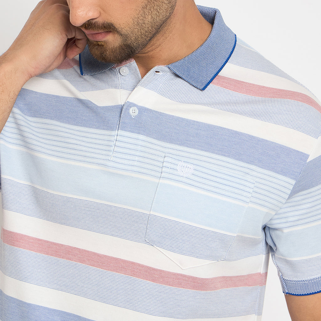 Duke Urban Men Half Sleeve Cotton Tshirt (LF7392)