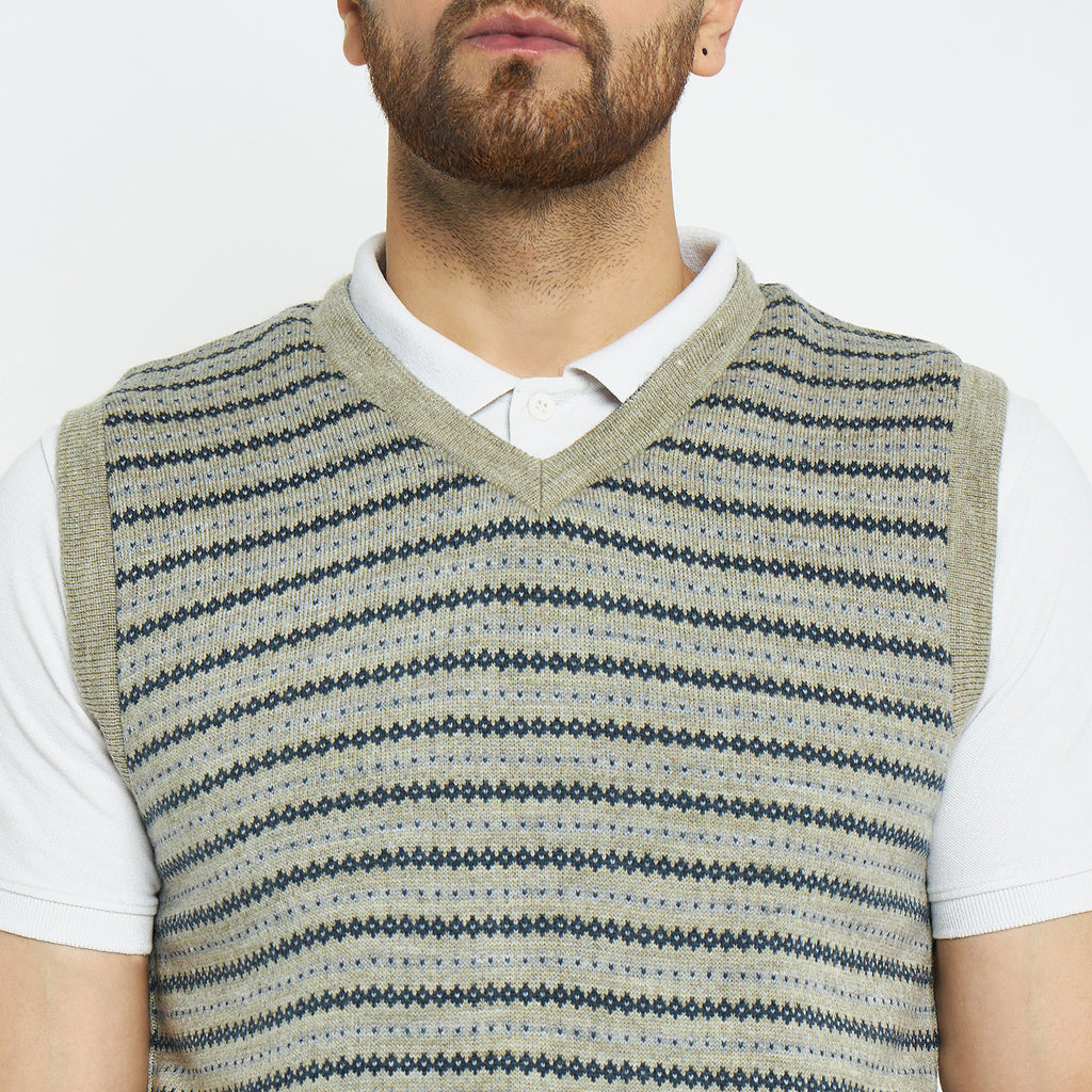 Duke Urban Men Sleeveless Regular Fit Reversible Sweater (SDS2173)