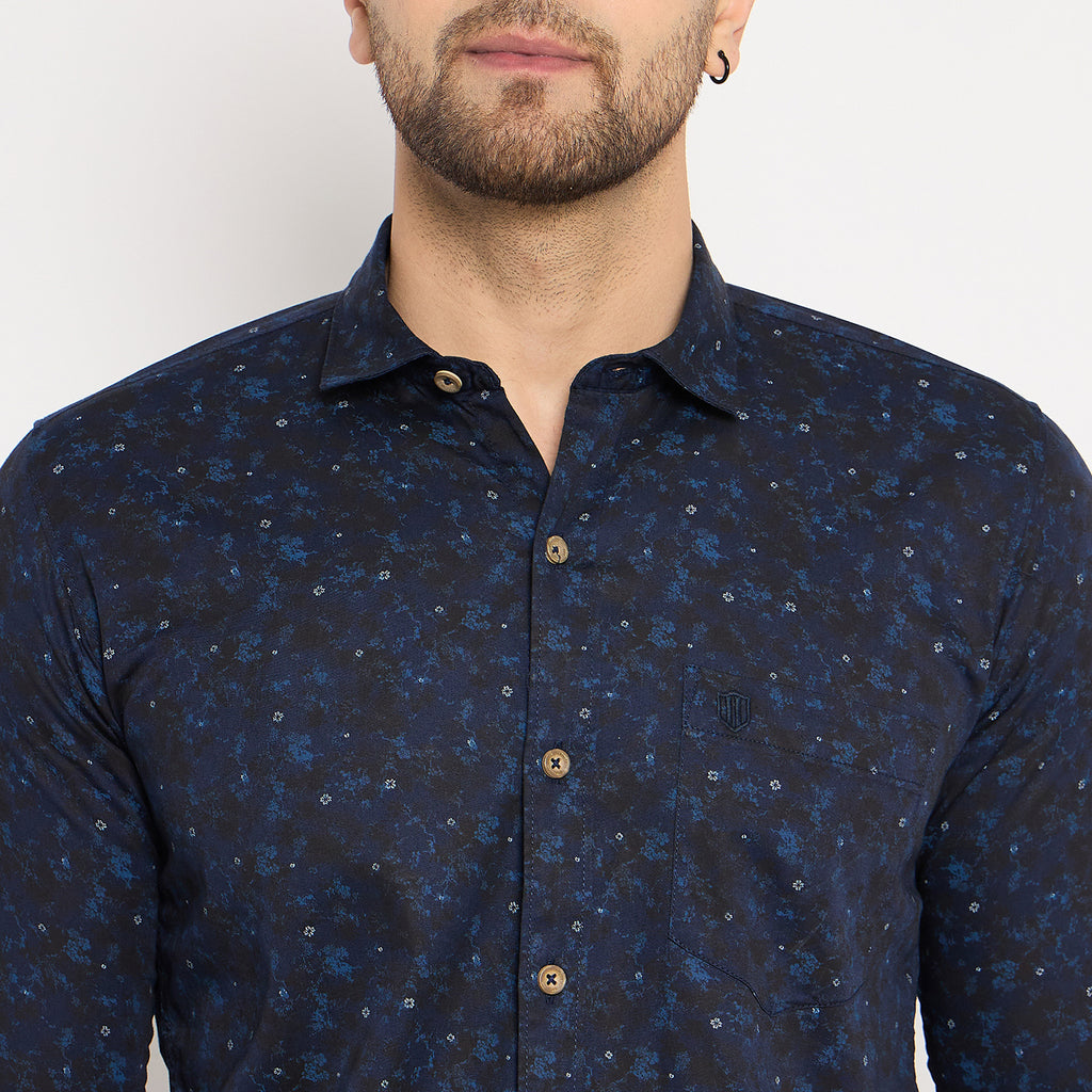 Duke Urban Men Full Sleeve Cotton Shirt (SDO8PRSH)