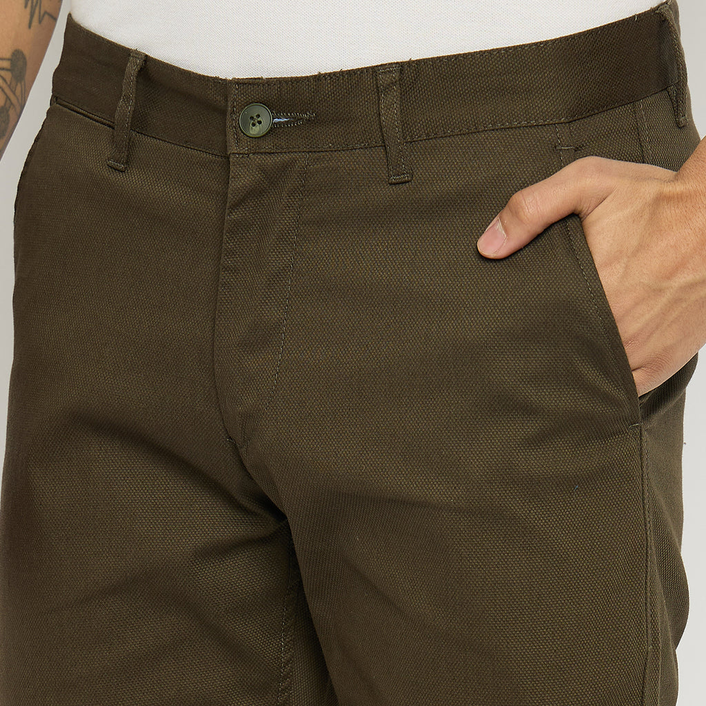 Duke Urban Men Expendable Waist Slim Fit Trousers (SDT4569)