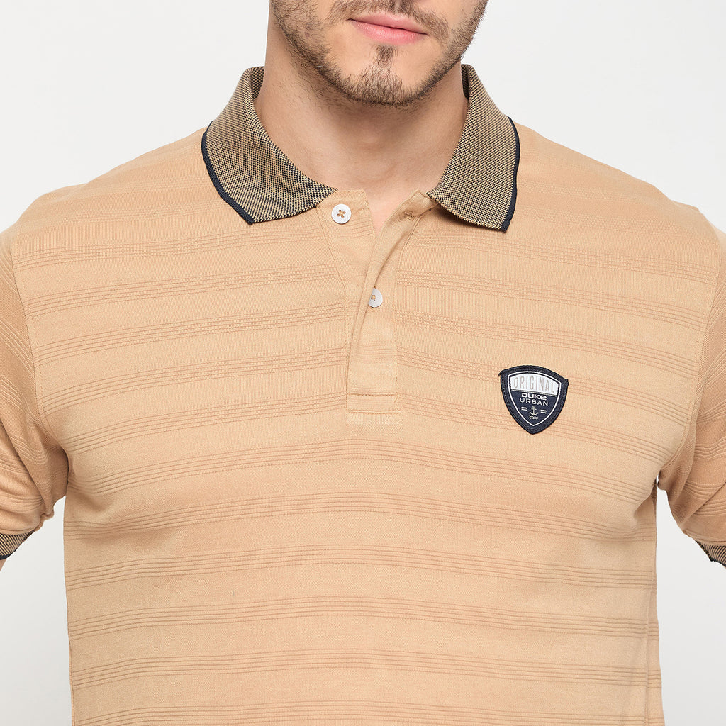 Duke Urban Stardust Men Half Sleeve Cotton T-shirt (LF7297)