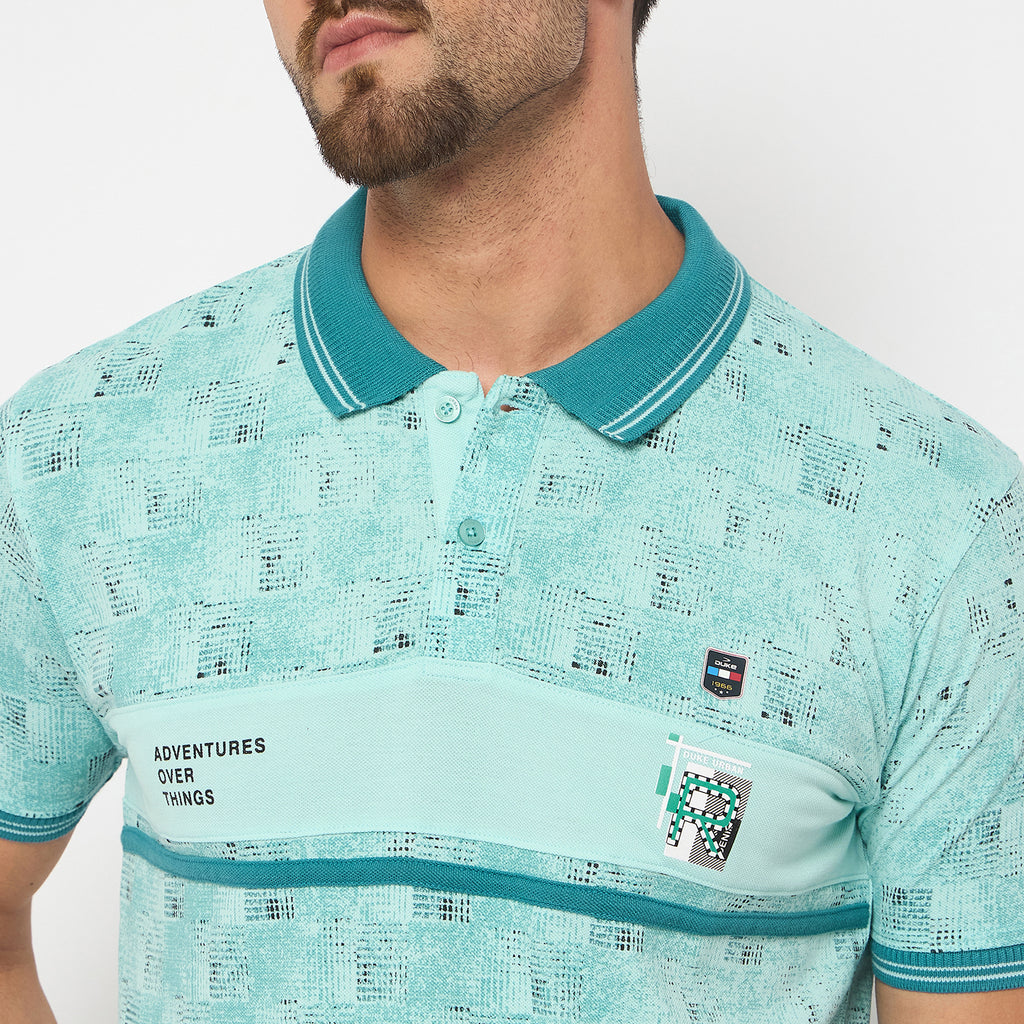 Duke Urban Men Half Sleeve Cotton Tshirt (LF7394)