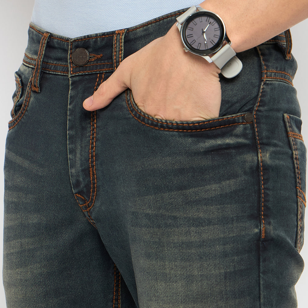Duke Urban Men Regular Fit Stretchable Jeans (SDD5527)