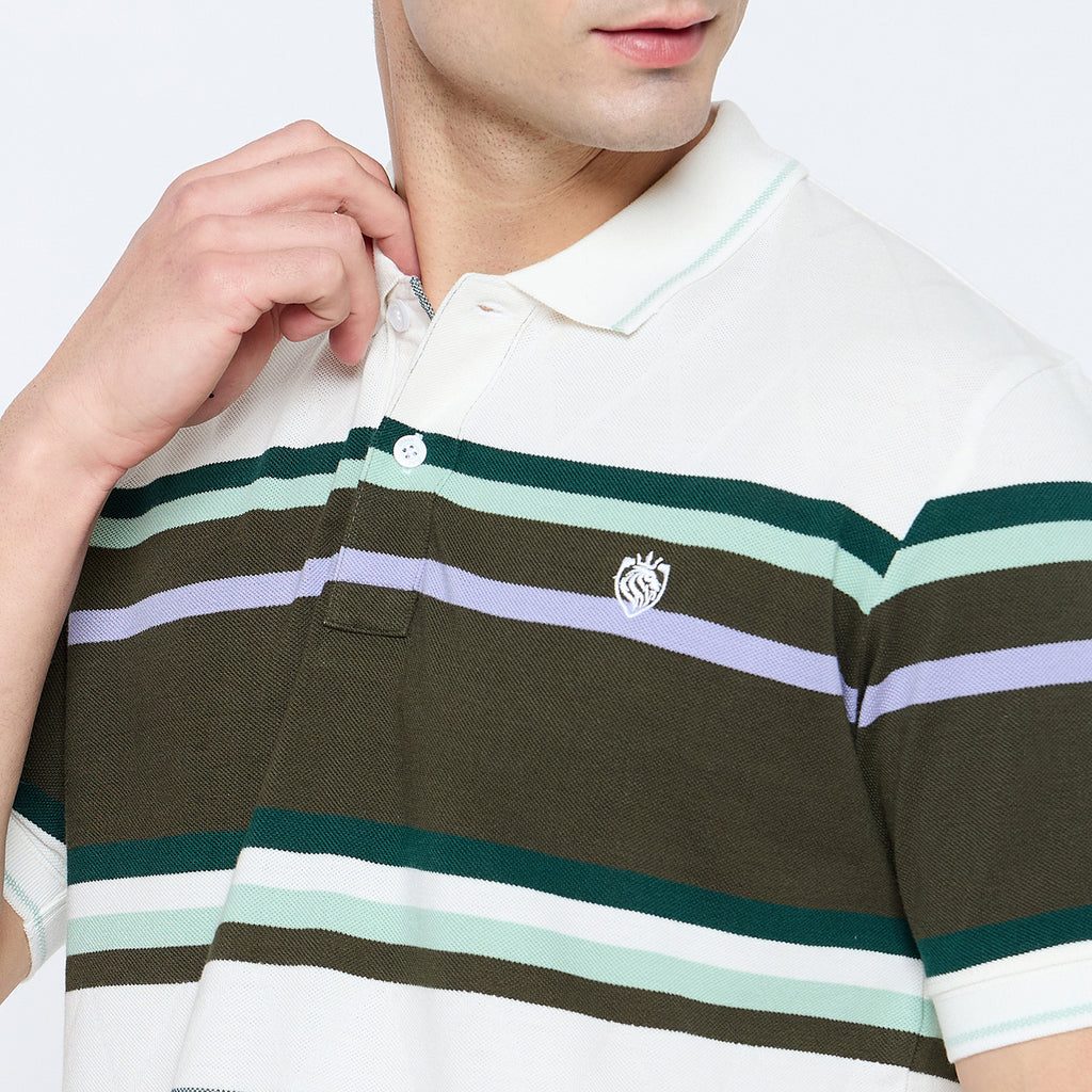 Duke Urban Men Half Sleeve Cotton T-shirt (LF7183)