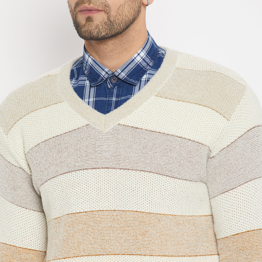 Duke Urban Men Full Sleeve V-Neck Sweater (SDS2128)