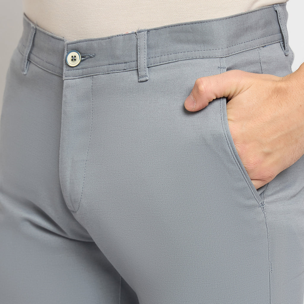Duke Urban Men Flatfront Narrowfit Chinos Trousers (SDT4570)