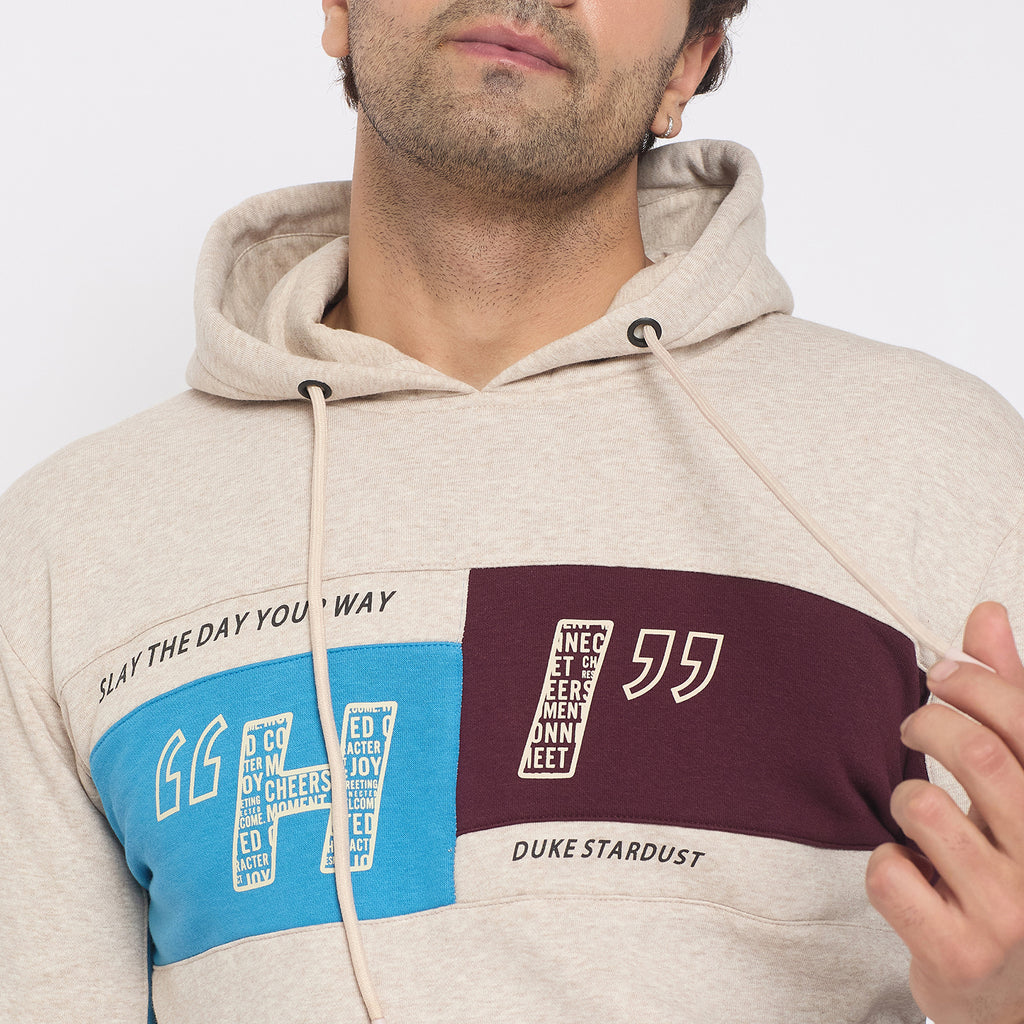 Duke Urban Men Color Block Sweatshirt (LF6277)