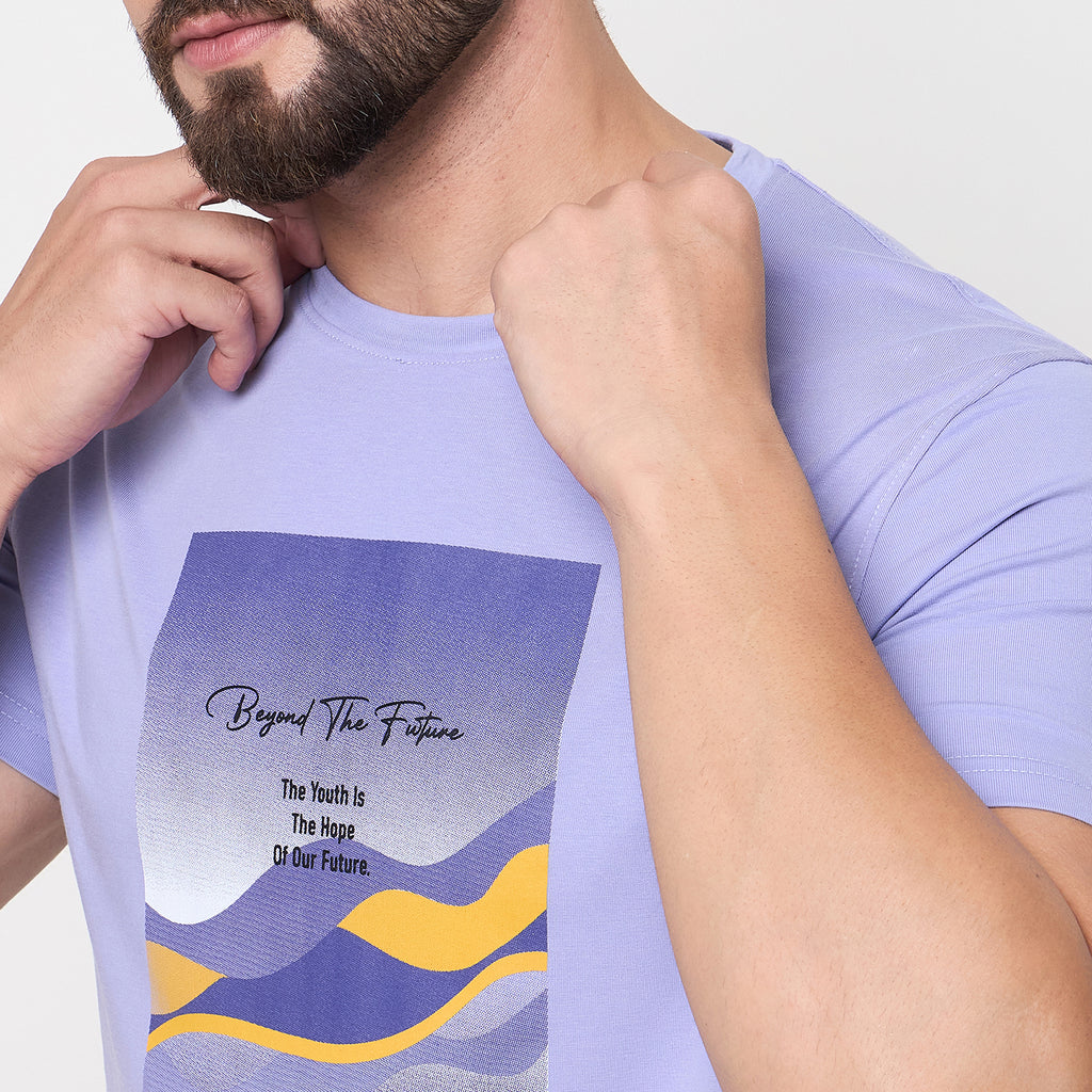 Duke Urban Men Half Sleeve Cotton Tshirt (MLF7289)