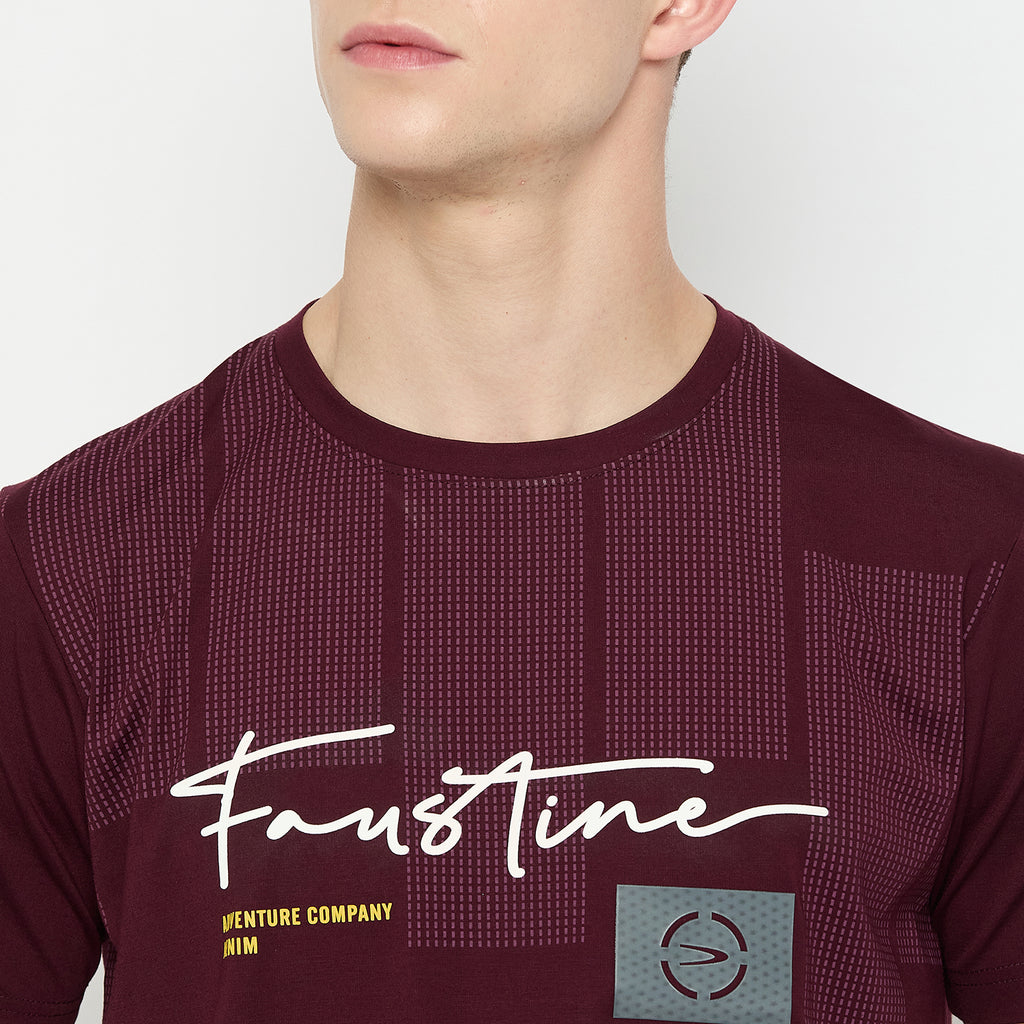 Duke Urban Men Half Sleeve Cotton Tshirt (LF7342)