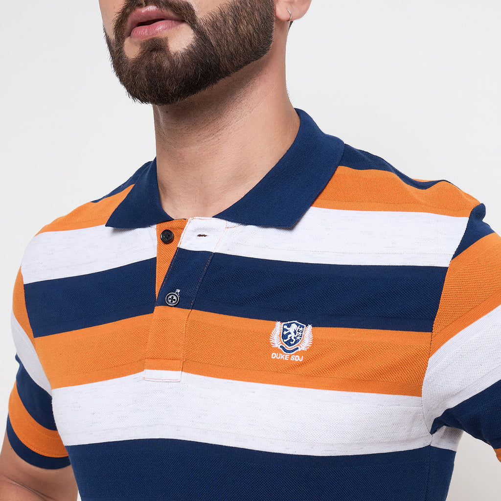 Duke Urban Men Half Sleeve Cotton Tshirt (LF7195)