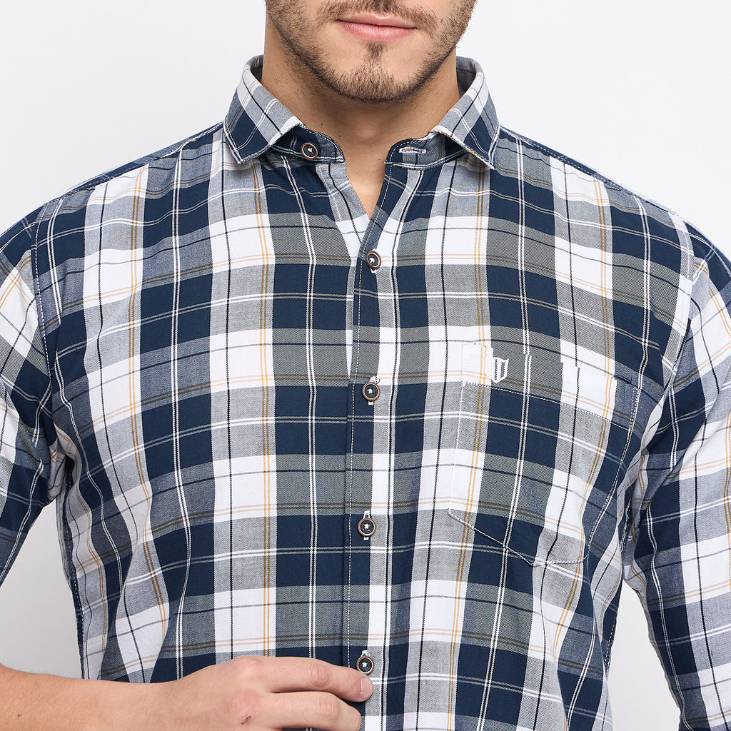 Duke Urban Men Full Sleeve Cotton Shirt (SDO8CKTW)