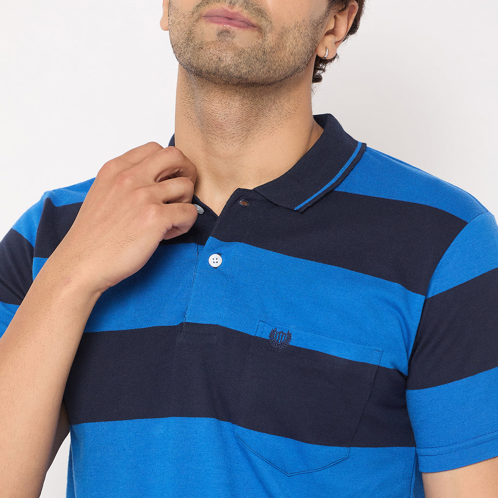 Duke Urban Men Half Sleeve Cotton Tshirt (MLF1148)