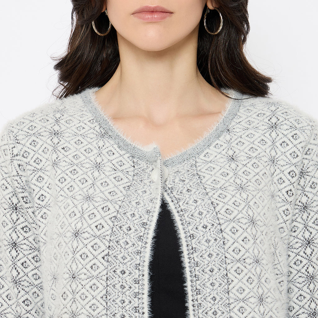 Duke Urban Women Full Sleeve Long Shrug (SDS1222)