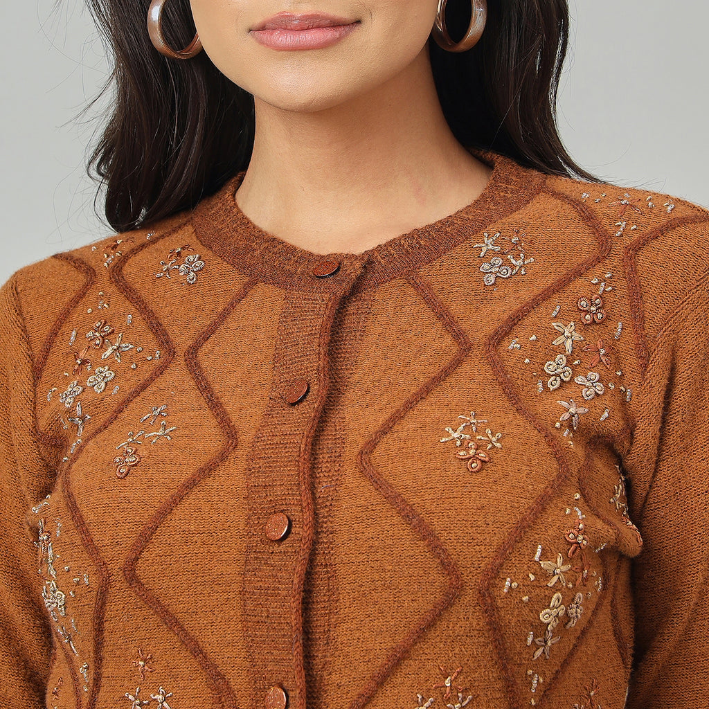 Duke Urban Women Front Open Short Sweater (SDS1406)