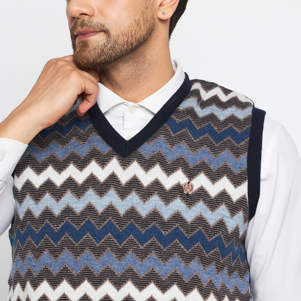 Duke Urban Men Sleeveless Reversible Sweater (SDS2036)