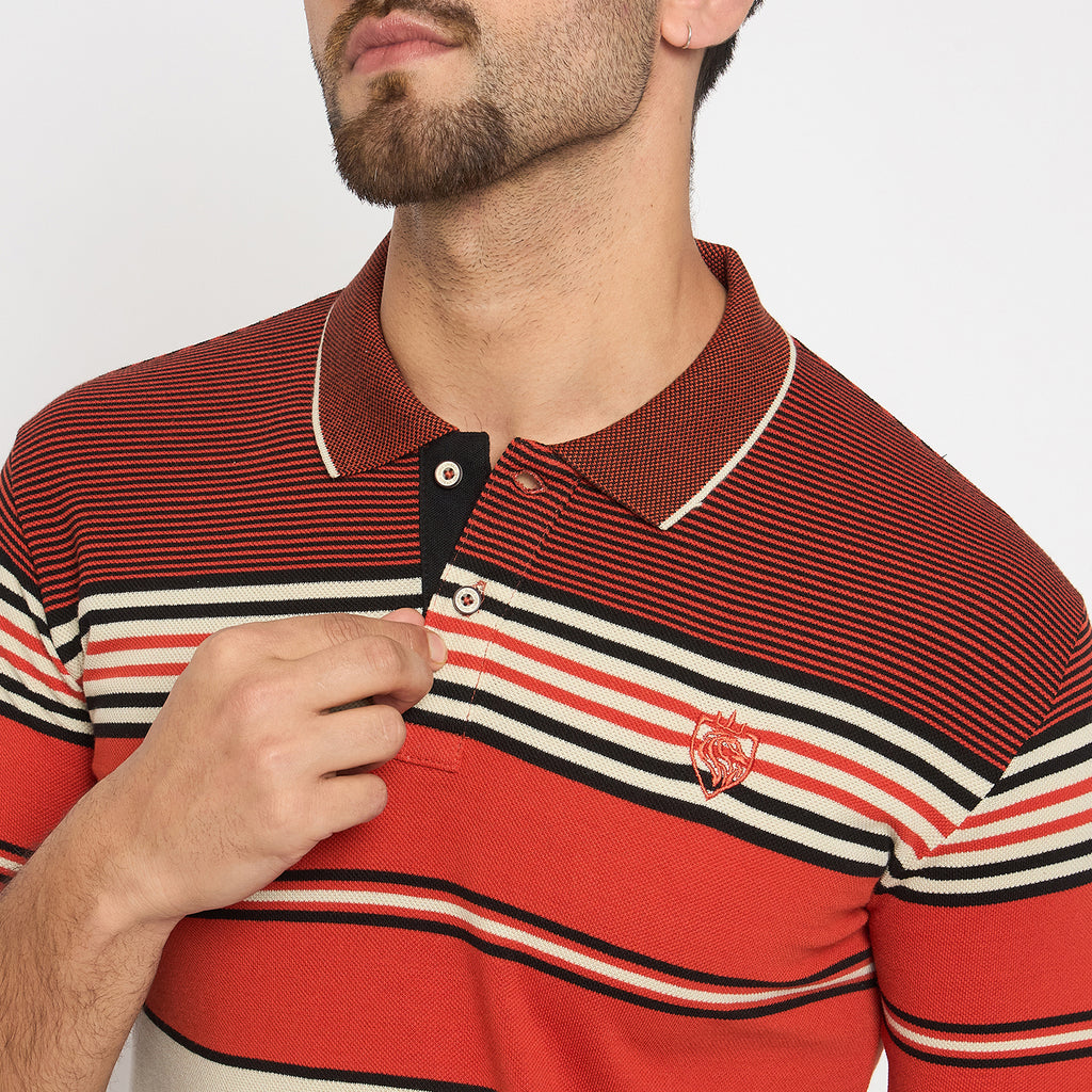 Duke Urban Men Half Sleeve Cotton Tshirt (LF7469)