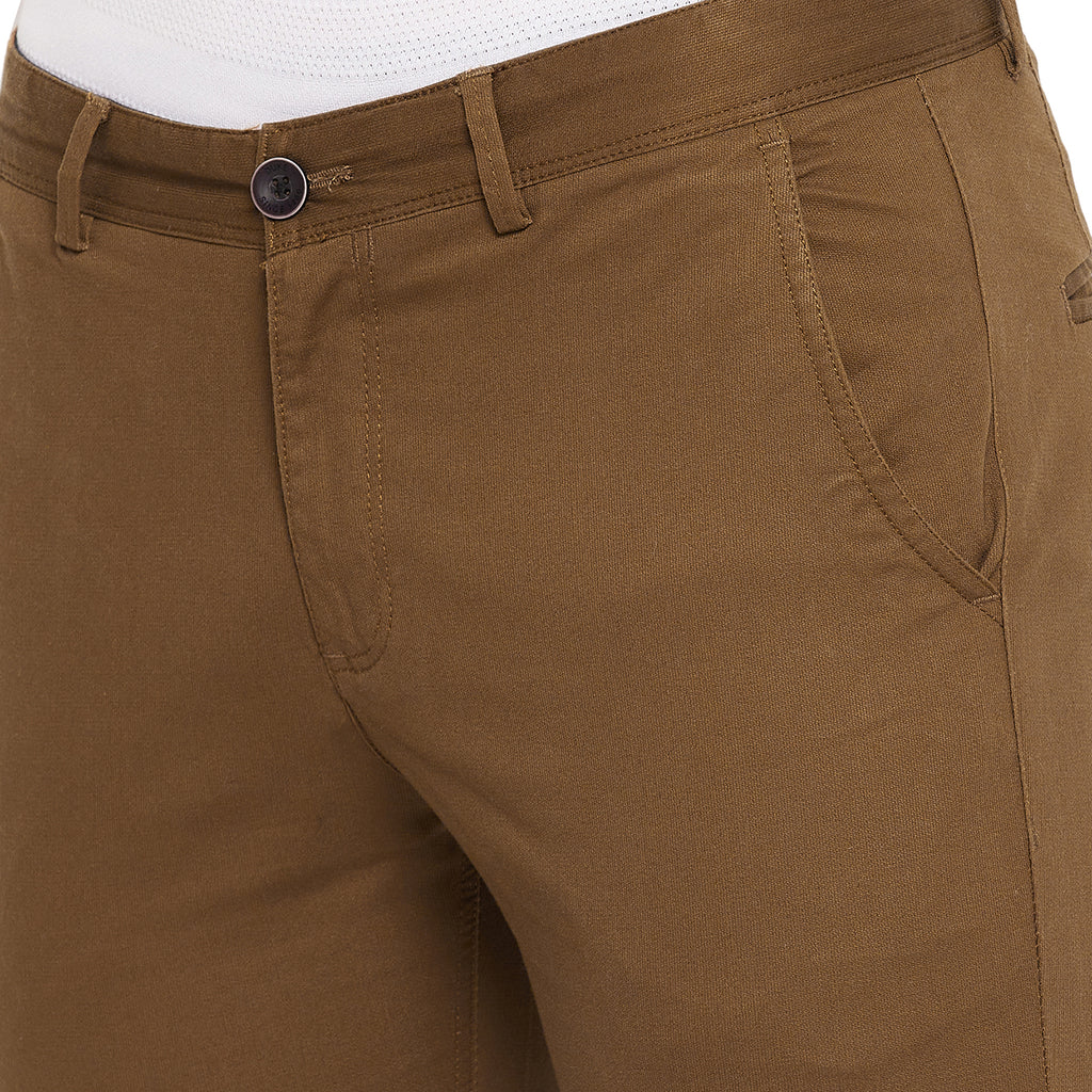 Duke Urban Men Solid Cotton Trousers (SDT4137)