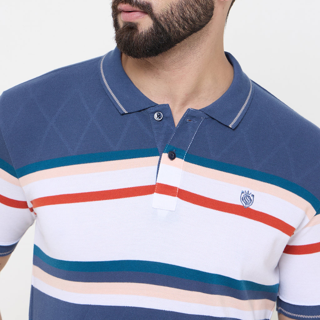 Duke Urban Men Half Sleeve Cotton T-shirt (LF7183)