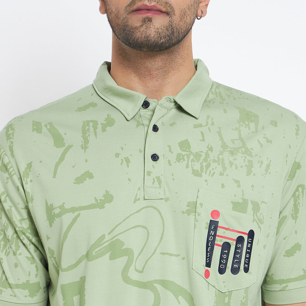 Duke Urban Men Half Sleeve Cotton T-shirt (MLF7118)