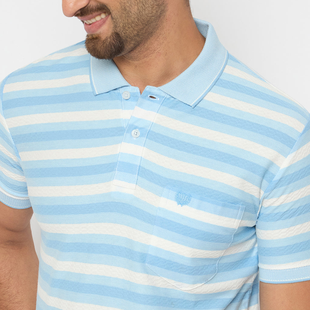 Duke Urban Men Half Sleeve Cotton Tshirt (LF7348)