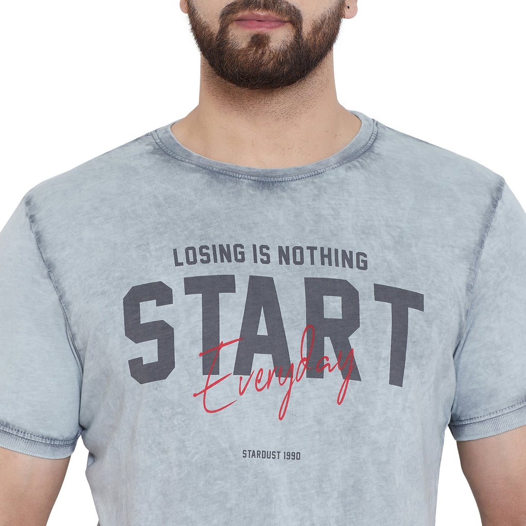 Duke Urban Men Half Sleeve Cotton T-shirt (LF4566)