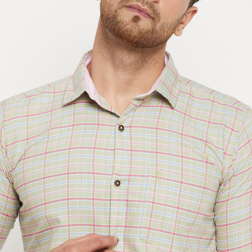 Duke Urban Men Full Sleeve Cotton Shirt (SDO5CKOP)