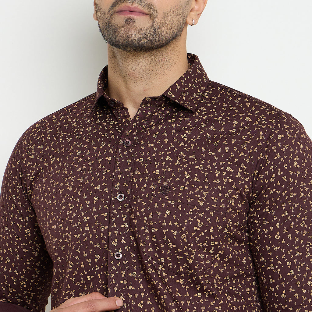 Duke Urban Men Full Sleeve Cotton Shirt (SDO8PRH)