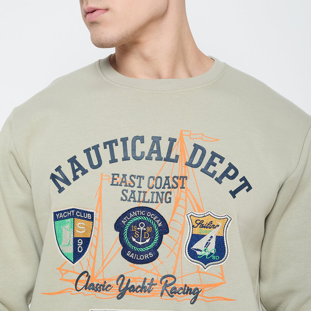 Duke Urban Men Printed Sweatshirt (LF6285)