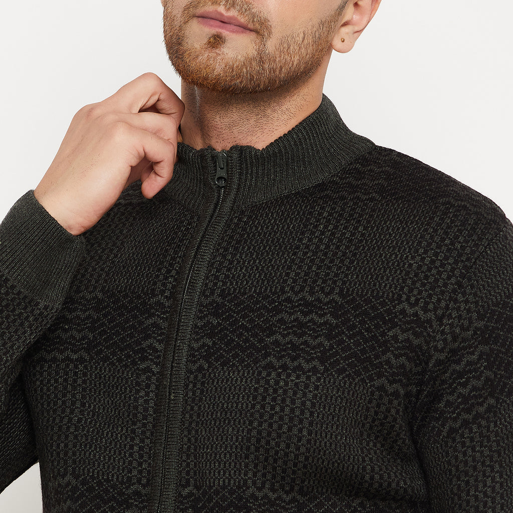 Duke Urban Men Full Sleeve Zipper Pullover (SDS2150)