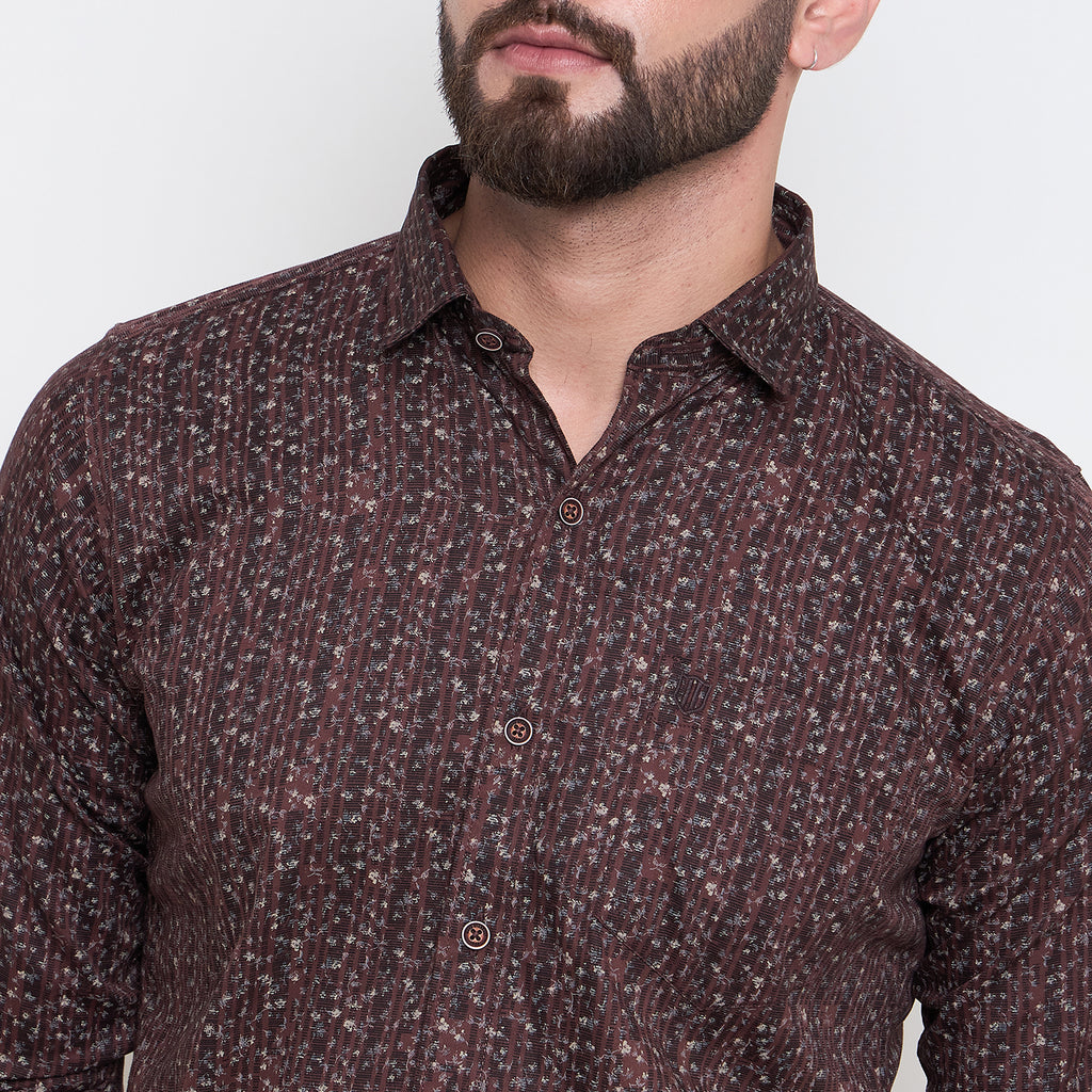 Duke Urban Men Full Sleeve Cotton Shirt (SDO8PRF)