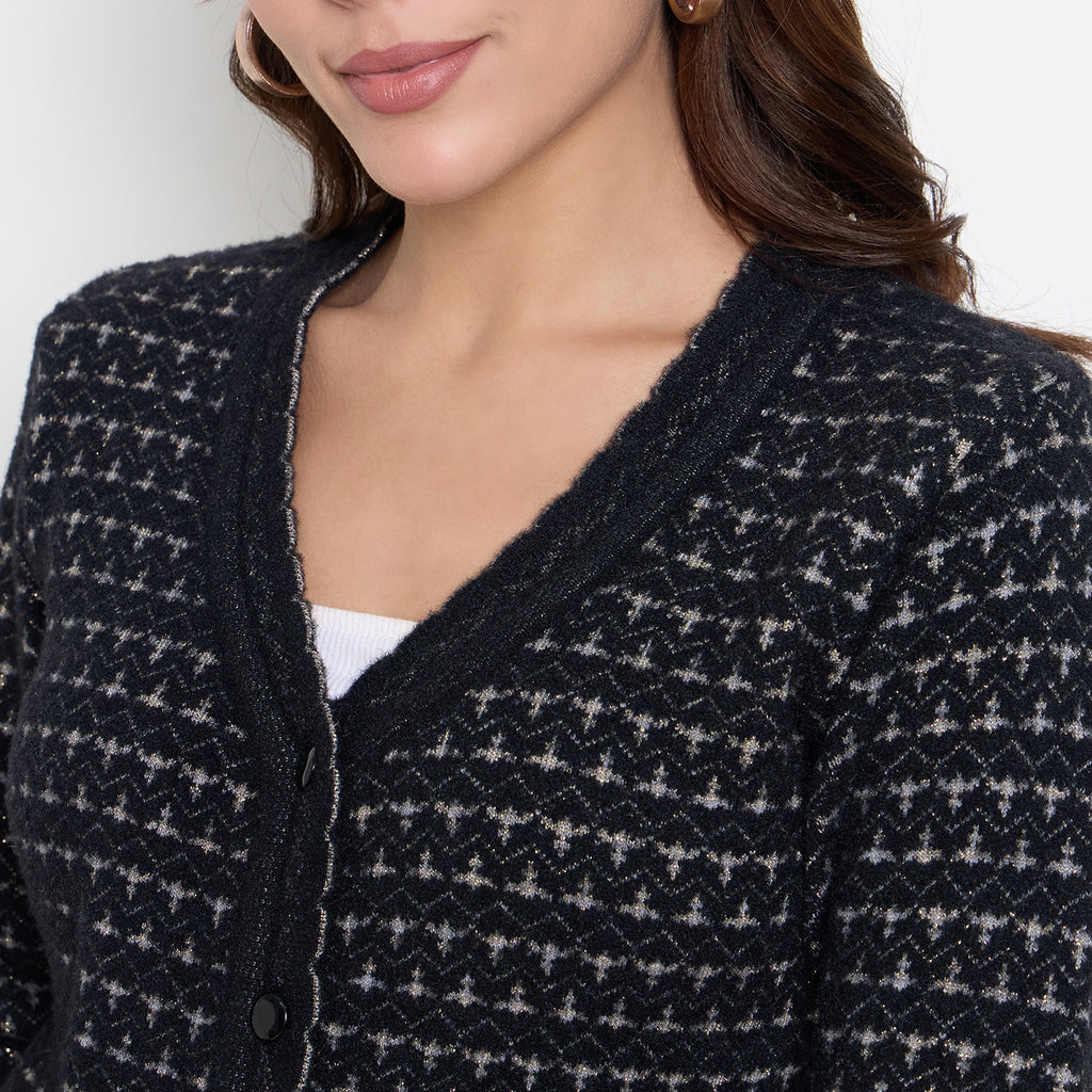 Duke Urban Women Full Sleeve Front Open Sweater (SDS1310)